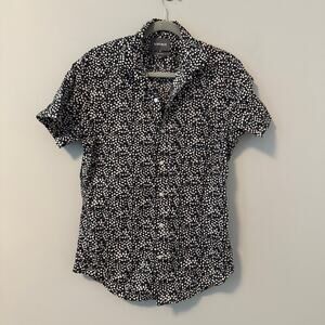 Bonobos Mens Short Sleeve Button Down Size Medium Tailored Fit